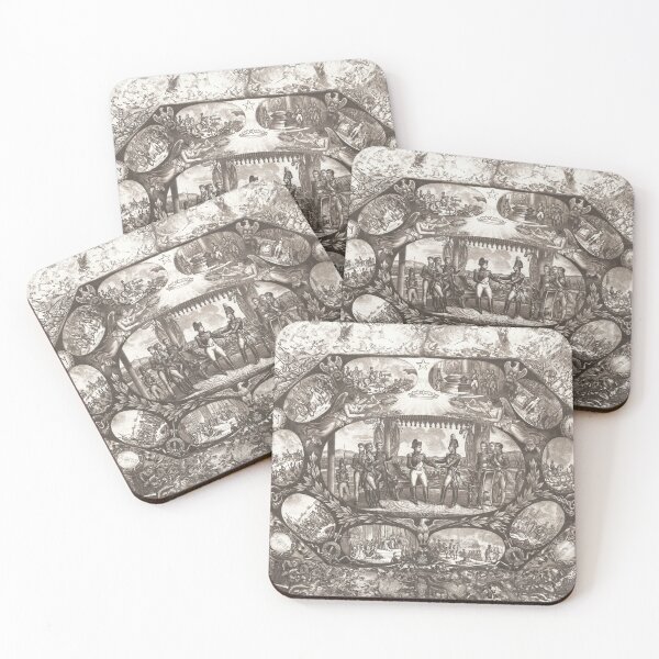 Item preview, Meeting of Emperors Napoleon and Alexander I of Russia designed and sold by AntiqueImages.