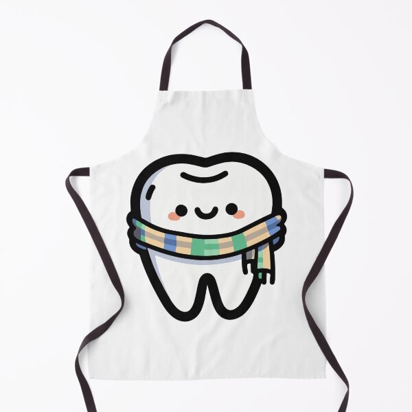 Item preview, Cheerful Tooth with Cozy Scarf designed and sold by ShopiDentistry.