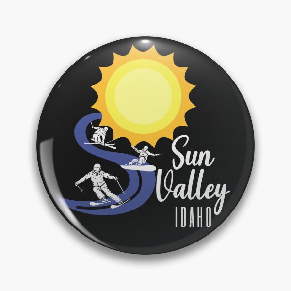 Item preview,  Sun Valley, Idaho. White text. Gift Ideas For The Ski Enthusiast. designed and sold by LindaLG.