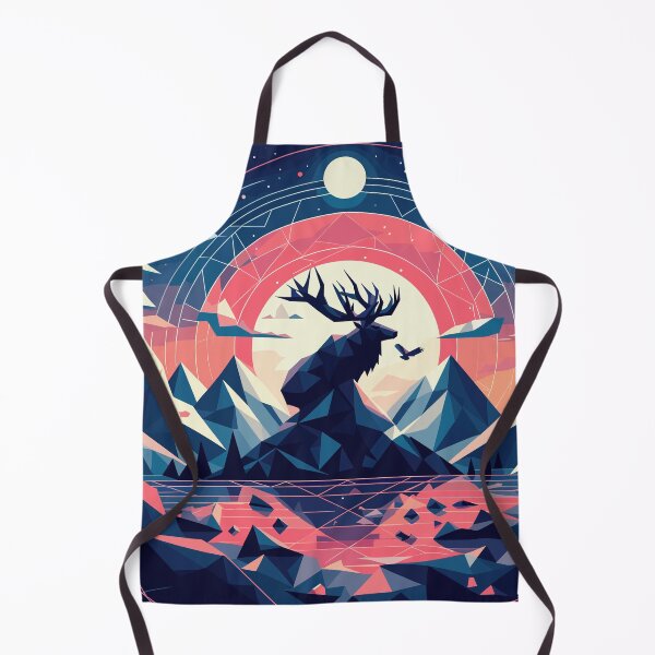 Item preview, Mountain Deer on the Lake designed and sold by FRUU-design.