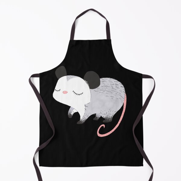Aperçu de l'œuvre Laidback Calm Opossum Relaxed Animal Aquarelle Art créée et vendue par zenpatterns.