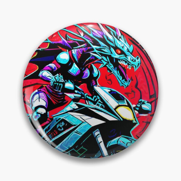 Item preview, Dragon on a Motorcycle designed and sold by BADESIGNZZ.