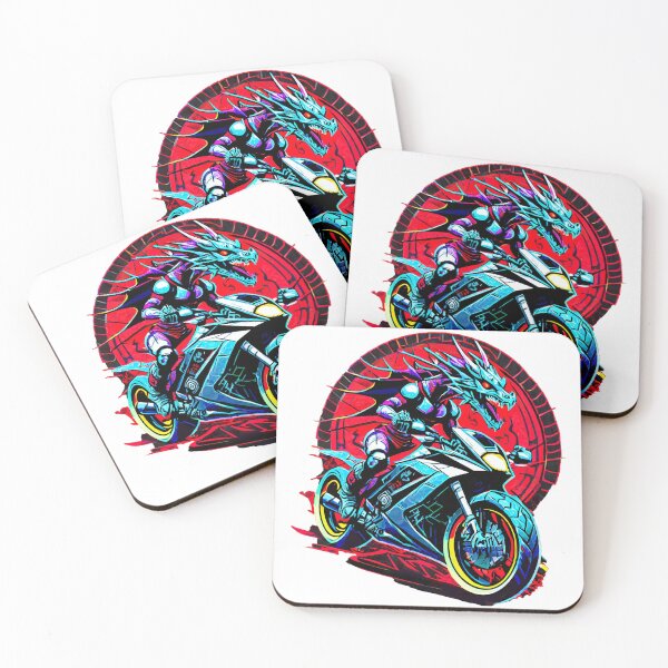 Item preview, Dragon on a Motorcycle designed and sold by BADESIGNZZ.