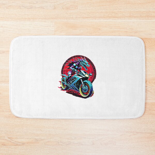 Item preview, Dragon on a Motorcycle designed and sold by BADESIGNZZ.