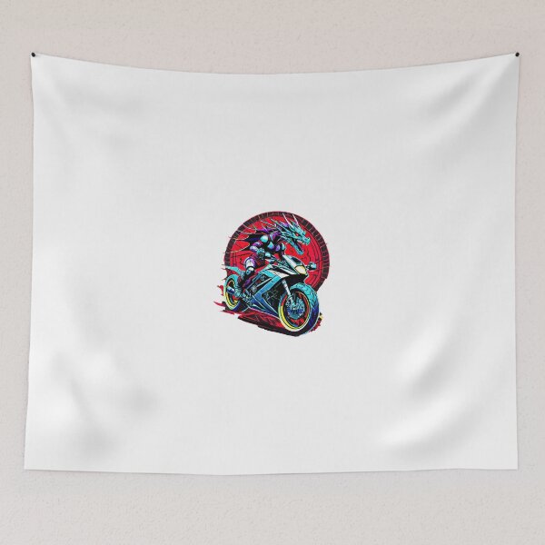 Item preview, Dragon on a Motorcycle designed and sold by BADESIGNZZ.