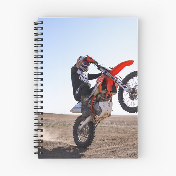 Item preview, Dirt Bike Wheelie in the Desert designed and sold by kenedyraemedia.
