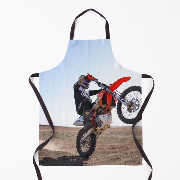 Item preview, Dirt Bike Wheelie in the Desert designed and sold by kenedyraemedia.