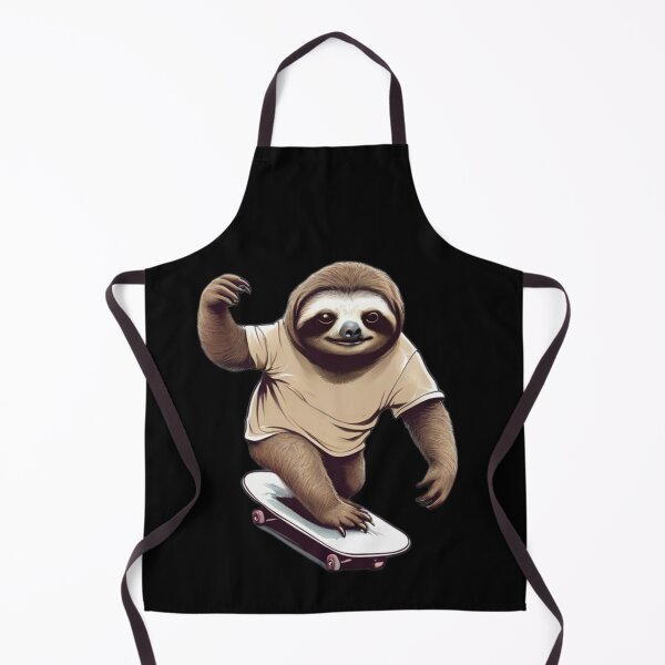 Item preview, Sloth Riding On A Skateboard T Shirt Merch designed and sold by PRINTS2HOT.