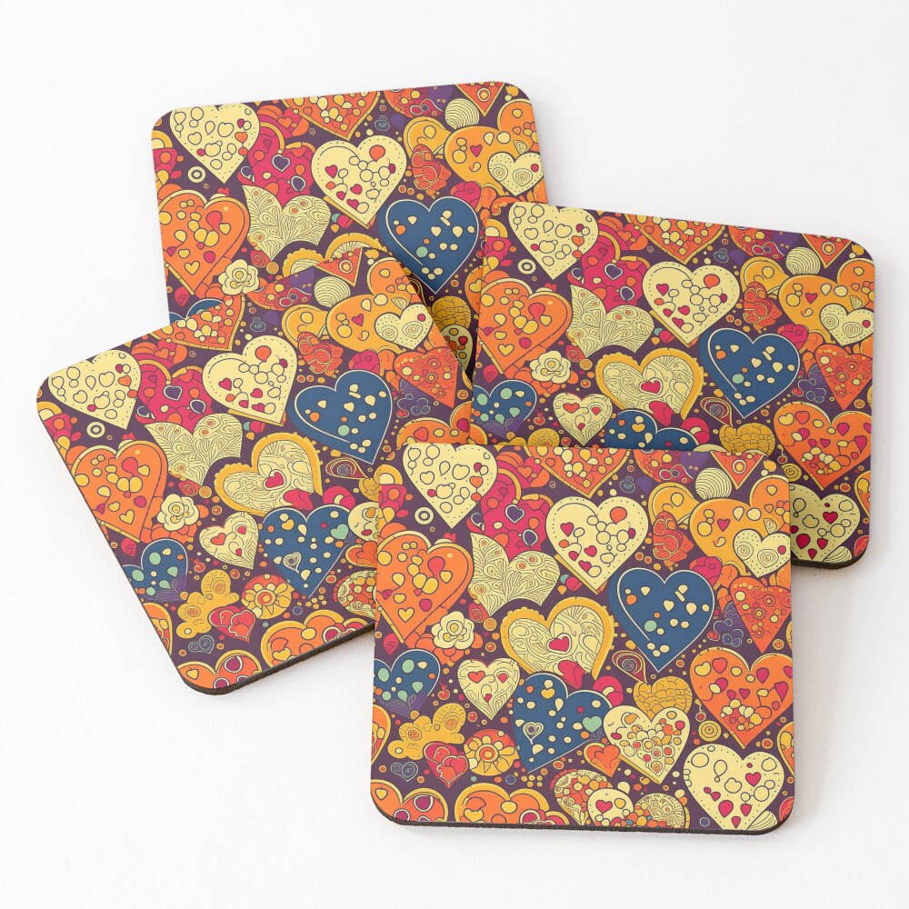 Item preview, Coasters (Set of 4) designed and sold by MirucaDesign.