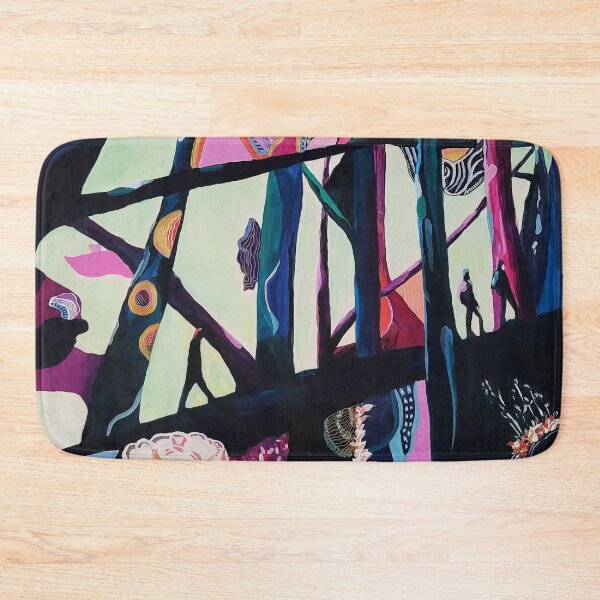Item preview, Painting Canopee forest with hikers designed and sold by Elobibie.