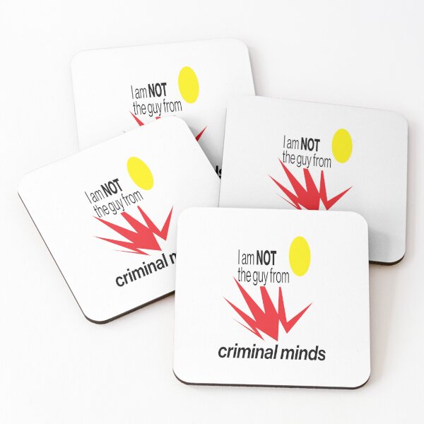 Item preview, I am not the guy from criminal minds designed and sold by Grey Smith.