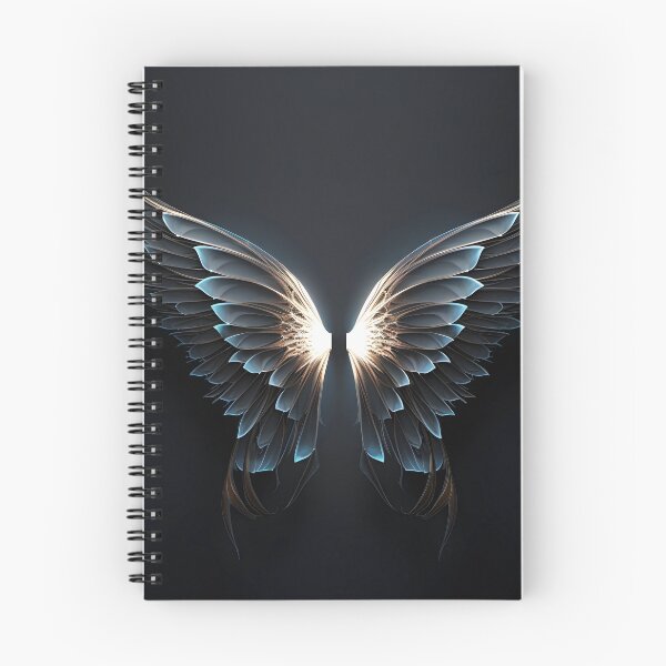 Item preview, aura accented pair of wings print designed and sold by dcrc.