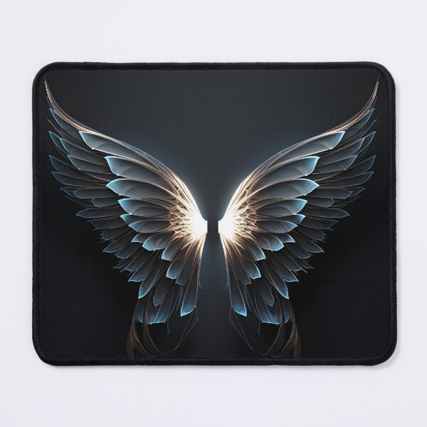 Item preview, aura accented pair of wings print designed and sold by dcrc.