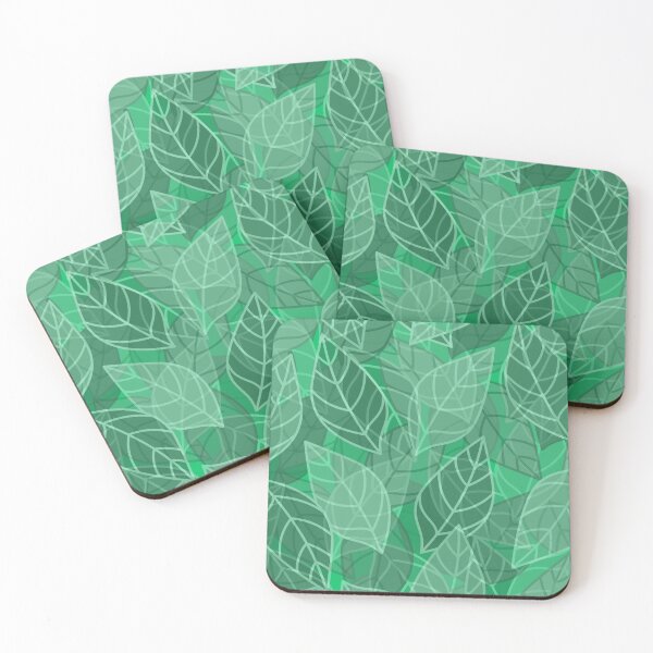 Item preview, Spring leaf pattern designed and sold by WildsideArtShop.