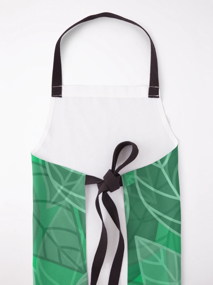 Thumbnail 5 of 6, Apron, Spring leaf pattern designed and sold by WildsideArtShop.