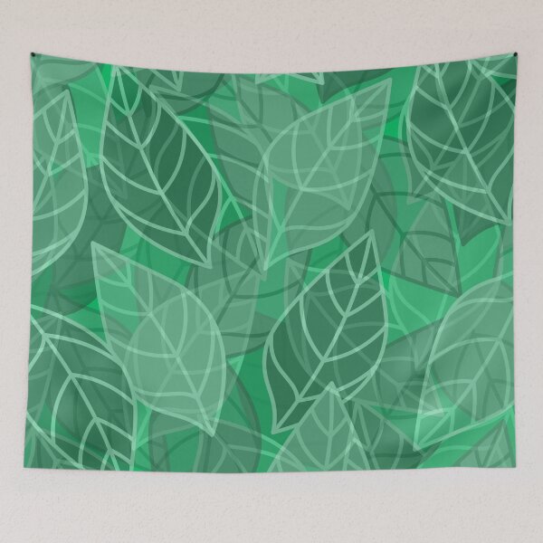 Item preview, Spring leaf pattern designed and sold by WildsideArtShop.