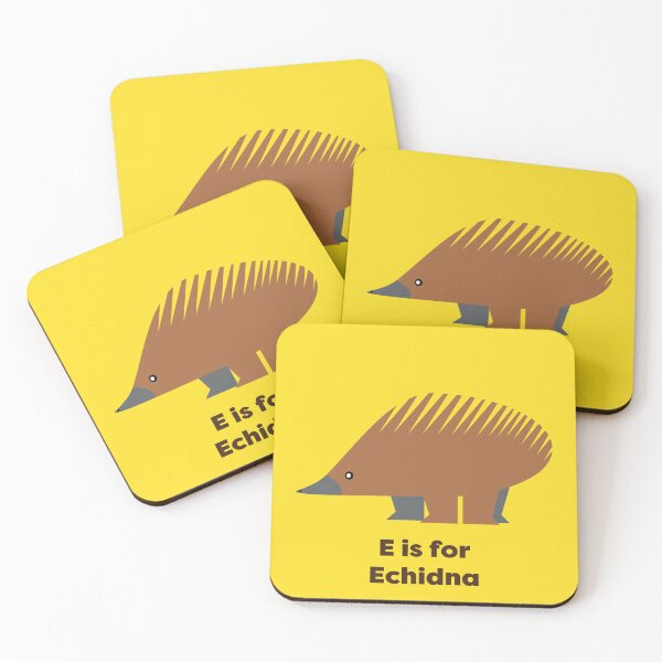 Item preview, E is for Echidna (The Animal Alphabet) designed and sold by Utter, Earth.