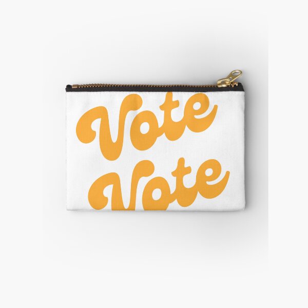 Item preview, Groovy Retro Pastel Orange Vintage Aesthetic Vote  designed and sold by VioletsnPansies.
