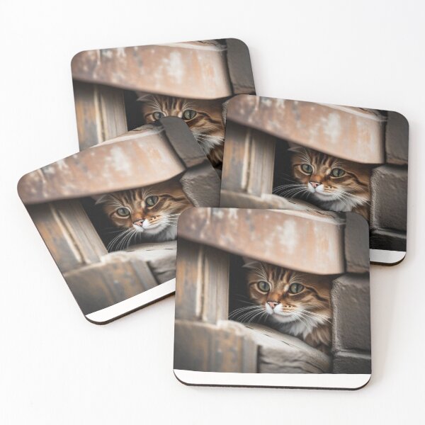 Item preview, Peeking Cat Funny Gifts For Cat Lovers  designed and sold by MatthewViews.