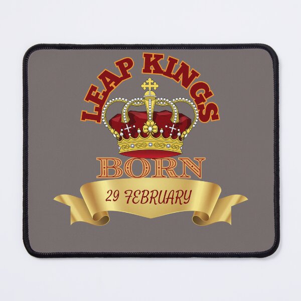 Item preview, Leap Kings Born 29 February designed and sold by mamolebo.
