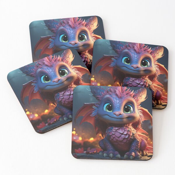 Item preview, Adorable Firelit Fantasy Dragon designed and sold by Cris888.