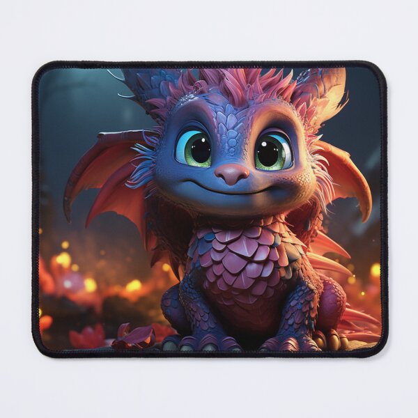 Item preview, Adorable Firelit Fantasy Dragon designed and sold by Cris888.