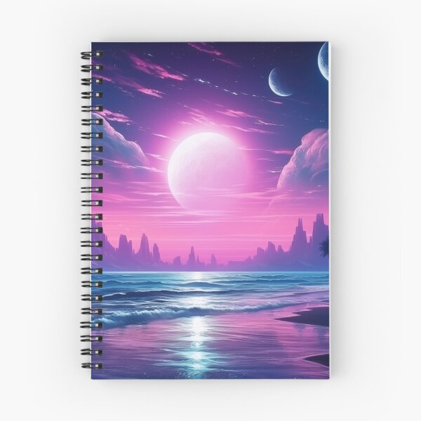 Item preview, Ethereal Echoes: Retro Wave Reverie designed and sold by Mullet Monkey.
