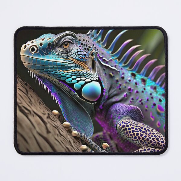Item preview, Blue and Purple Radiant Iguana designed and sold by JohnXD247.