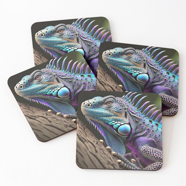 Item preview, Blue and Purple Radiant Iguana designed and sold by JohnXD247.