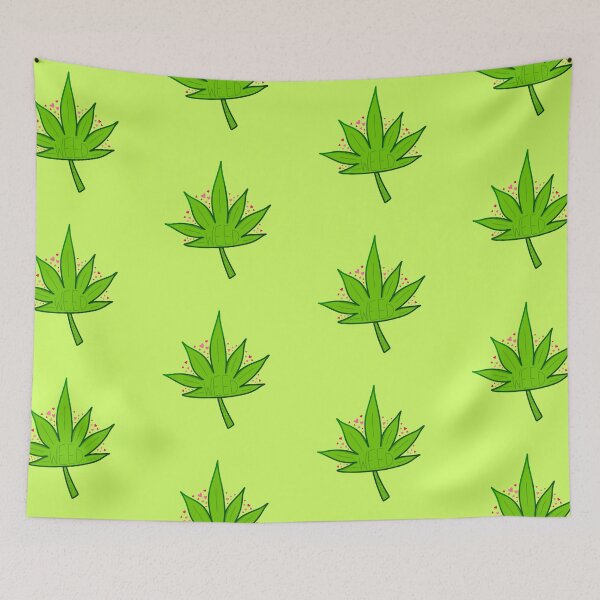 Item preview, Weed Leaf designed and sold by SpaceDiver-001.