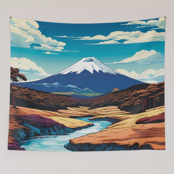 Item preview, Cotopaxi Volcano with River designed and sold by Secondearth.