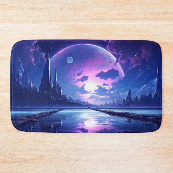 Item preview, Luminous Horizons: Synthwave Serenity designed and sold by Mullet Monkey.