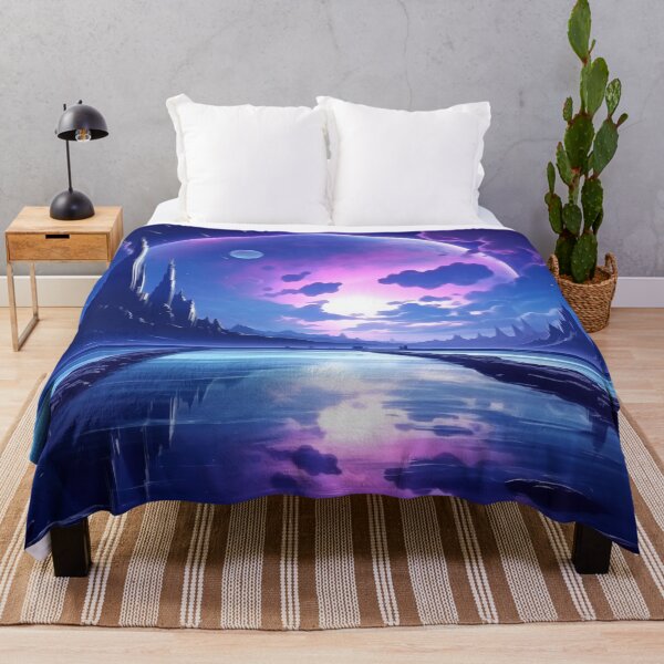 Item preview, Luminous Horizons: Synthwave Serenity designed and sold by Mullet Monkey.