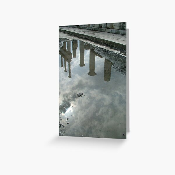 Reflections at Pompeii Greeting Card