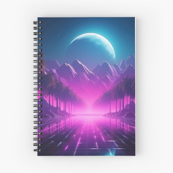 Artikelvorschau, Himmlische Traumlandschaft in Neon entworfen und verkauft von Mullet Monkey.
