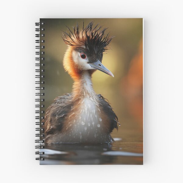Item preview, Pūteketeke (Australasian crested grebe) designed and sold by Brendon987.