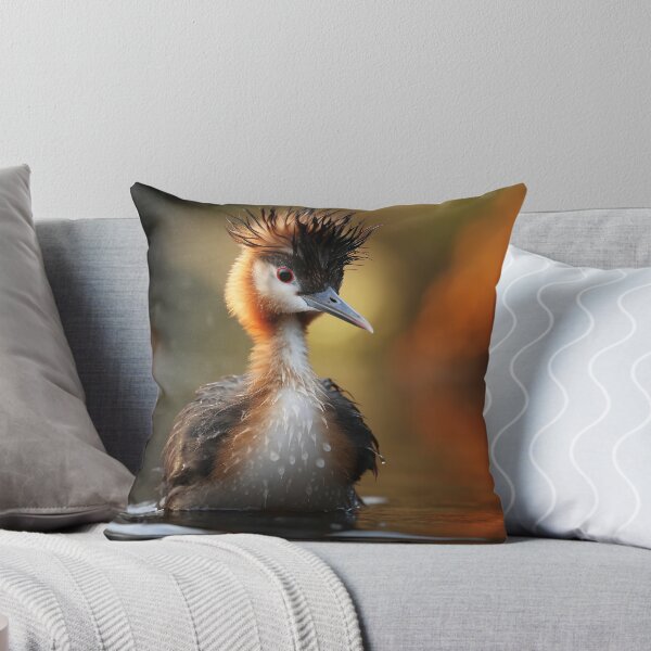 Item preview, Pūteketeke (Australasian crested grebe) designed and sold by Brendon987.
