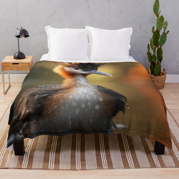 Item preview, Pūteketeke (Australasian crested grebe) designed and sold by Brendon987.