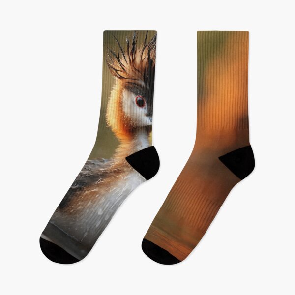 Item preview, Pūteketeke (Australasian crested grebe) designed and sold by Brendon987.