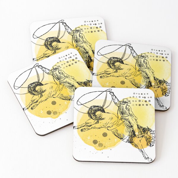 Item preview, Bucking Horse with Watercolor Background designed and sold by jmggraphics.