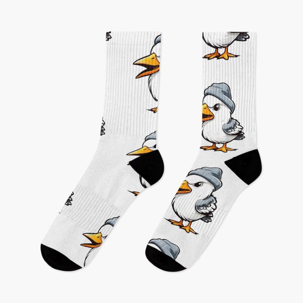 Item preview, angry seagull with cap designed and sold by FrechZeug.