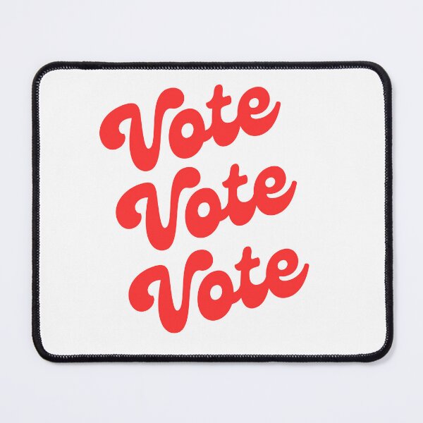 Item preview, Groovy Retro Red Vintage Aesthetic Vote Elections USA  designed and sold by VioletsnPansies.