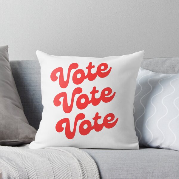 Item preview, Groovy Retro Red Vintage Aesthetic Vote Elections USA  designed and sold by VioletsnPansies.