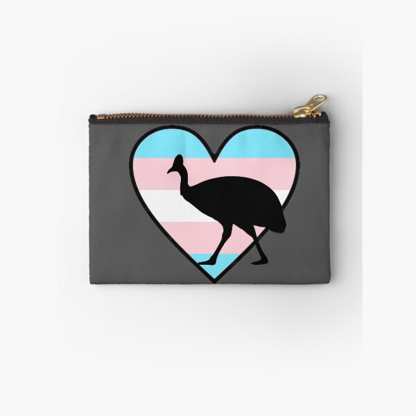 Item preview, Trans Flag Cassowary designed and sold by taylorrowan.