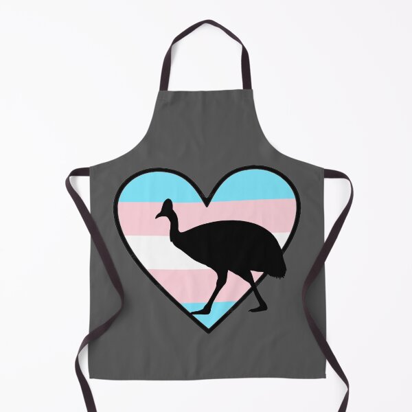 Item preview, Trans Flag Cassowary designed and sold by taylorrowan.