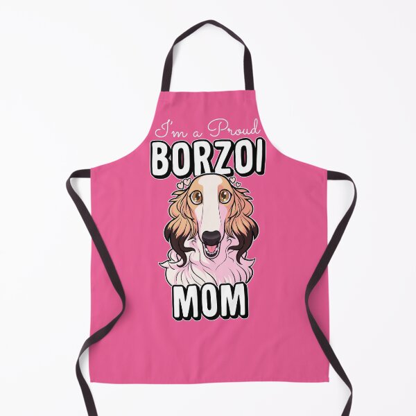 Item preview, I'm a proud Borzoi mom designed and sold by Iluvmygreyhound.