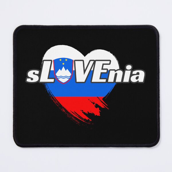 Item preview, Slovenia Slovene Slovenian Heart Love Flag designed and sold by FlagX.