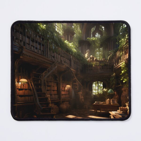 Item preview, A Sanctuary of Stories: The Enchanted Library designed and sold by oanaunciuleanu.