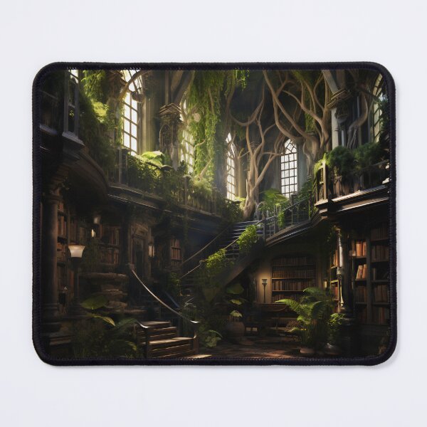 Item preview, A Sanctuary of Stories: The Enchanted Library designed and sold by oanaunciuleanu.