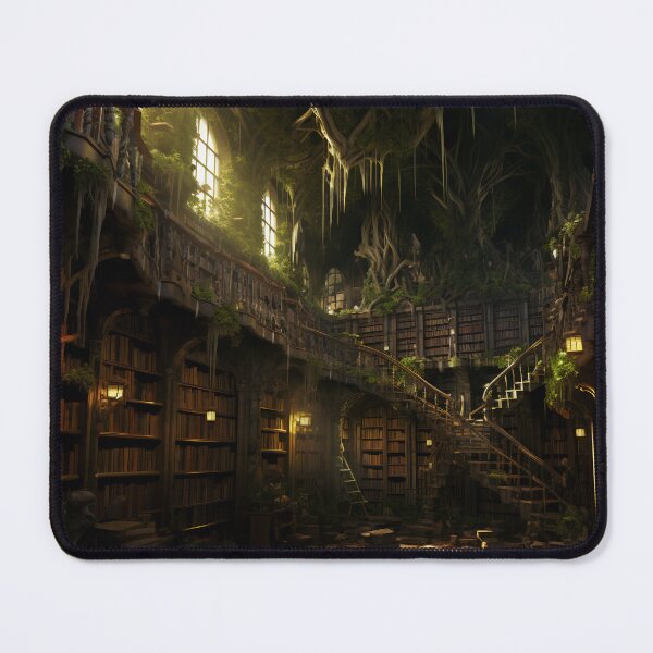 Item preview, A Sanctuary of Stories: The Enchanted Library designed and sold by oanaunciuleanu.
